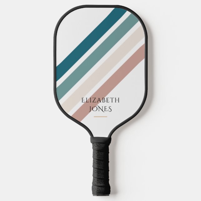 Palas De Pickleball Diseño minimalista en tonos pastel (Anverso)