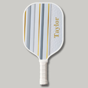 Palas De Pickleball Diseño moderno de estriberas y ladrillos