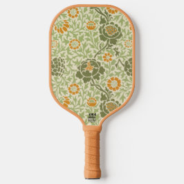 Palas De Pickleball Diseño personalizado Patrón William Morris