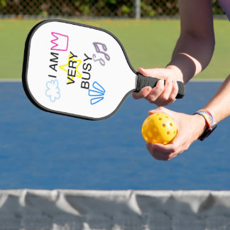 Palas De Pickleball Diseños Únicos Estoy Muy Ocupado