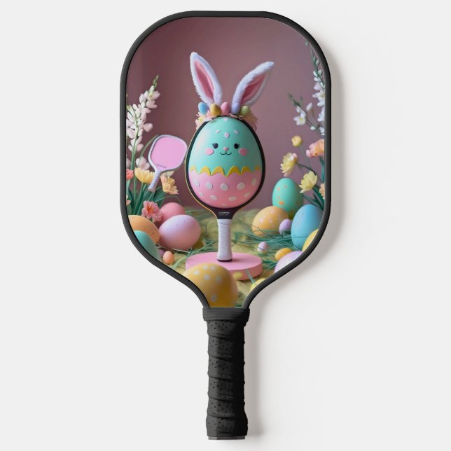 Palas De Pickleball Diversión de pascua de bolas de pascua - Diseño de (Anverso)