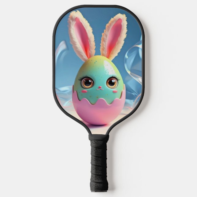 Palas De Pickleball Diversión de pascua de bolas de pascua - Diseño de (Anverso)