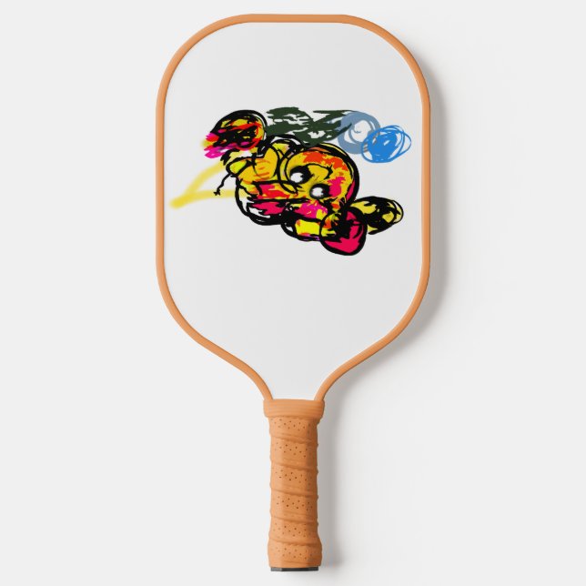 Palas De Pickleball Diversión de pulpo (Anverso)