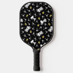 Palas De Pickleball Diversión y flores de Snoopy & Woodstock