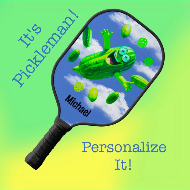 Palas De Pickleball Divertida Pickleman Personalizado Pickleball Paddl (Too much fun!)