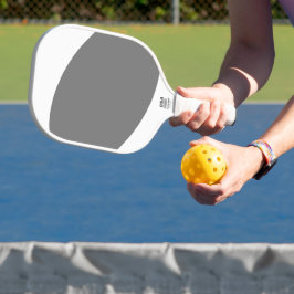Palas De Pickleball Divertidas Modas Guay Curvas blancas brillantes y 