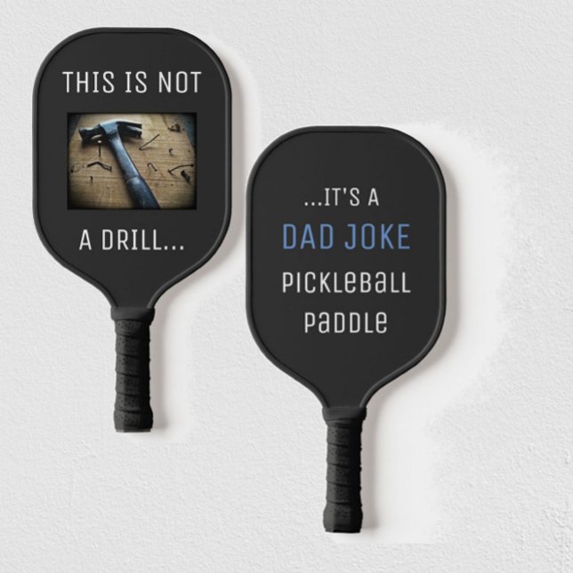 Palas De Pickleball Divertido Chiste de papá "Esto no es una perrera" (Dad joke fun for your fun pickleball dad!)