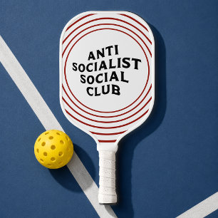 Palas De Pickleball Divertido Club Social Antisocialista Socialismo