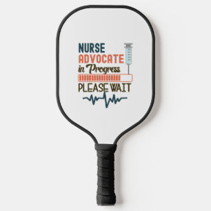 Palas De Pickleball Divertido Defensor De Enfermeras De Enfermería En