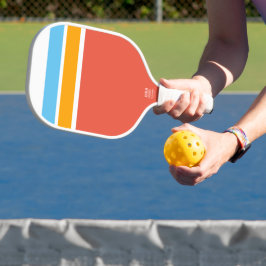 Palas De Pickleball Diviértete Naranja Cielo Azul Amarillo Atrevido Ra