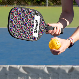 Palas De Pickleball Doble espiral Yin Yang por Kenneth Yoncich