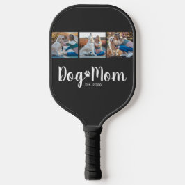 Palas De Pickleball Dog Mom Established Modern Script Black 3 Photo