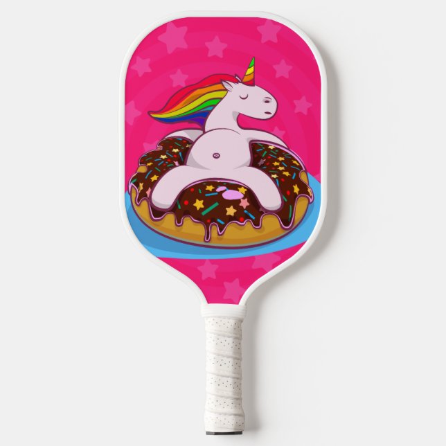 Palas De Pickleball Donut de Unicorn (Anverso)