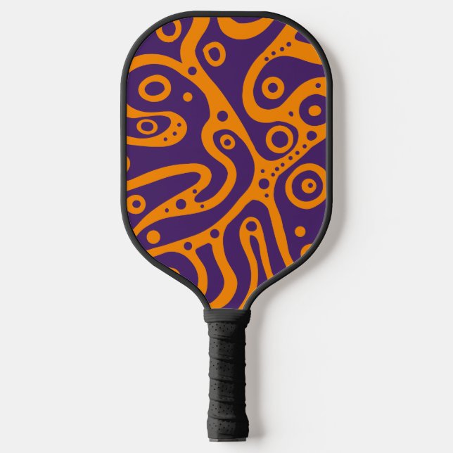 Palas De Pickleball Doodles de varios colores (Anverso)