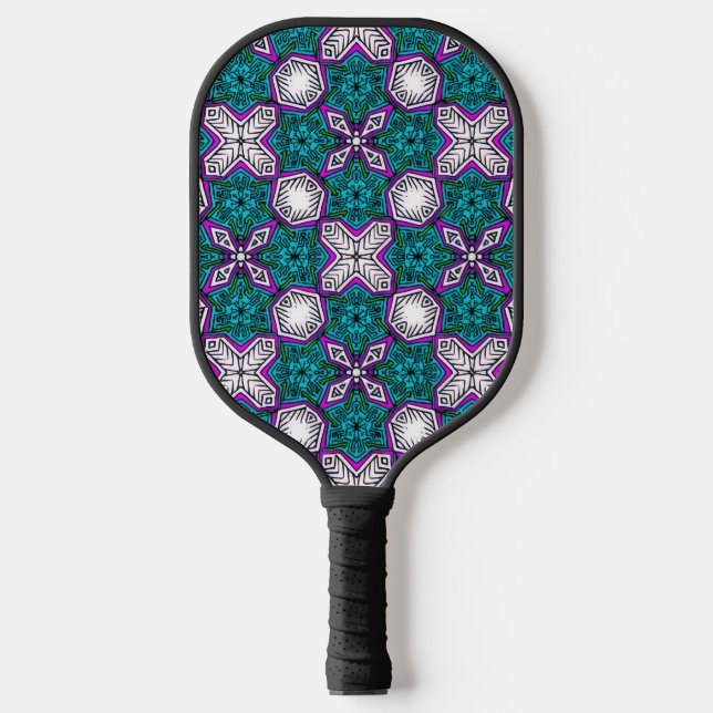 Palas De Pickleball Doodles de varios colores (Anverso)