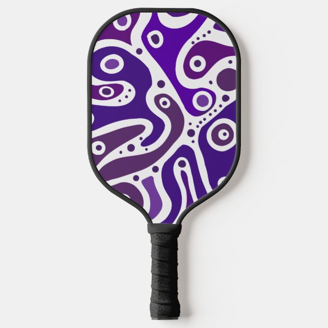 Palas De Pickleball Doodles de varios colores (Anverso)