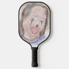 Palas De Pickleball Dos caras, ninguna grave (arte de R. Leah OShell)