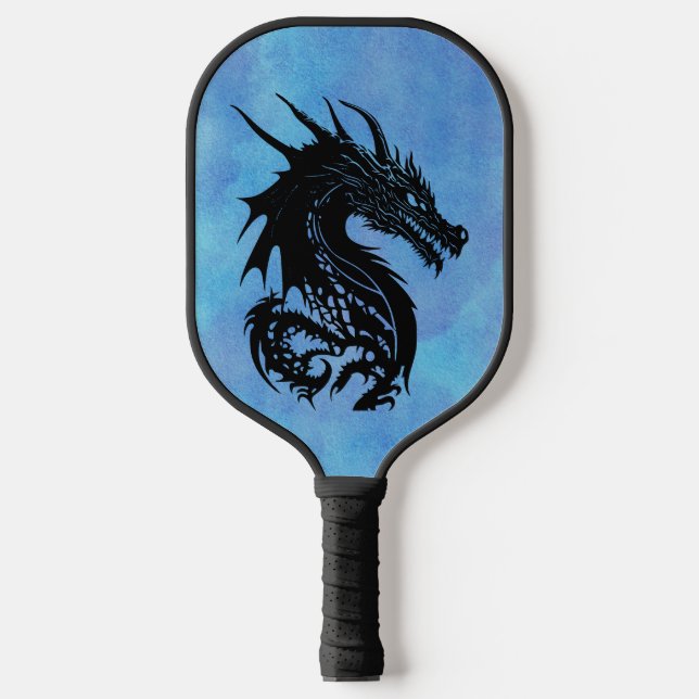 Palas De Pickleball Dragón azul (Anverso)