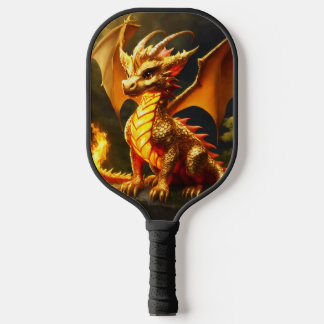 Palas De Pickleball Dragón de bolas de póquer: Una fusión de diseño de