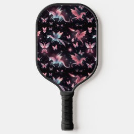 Palas De Pickleball Dragón Mezcla Unicornio Rosa
