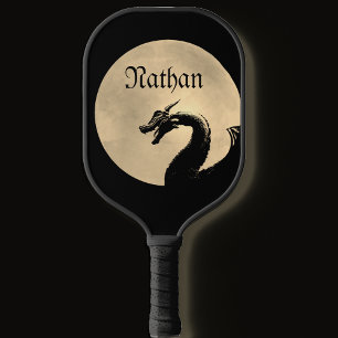 Palas De Pickleball Dragón mítico personalizado