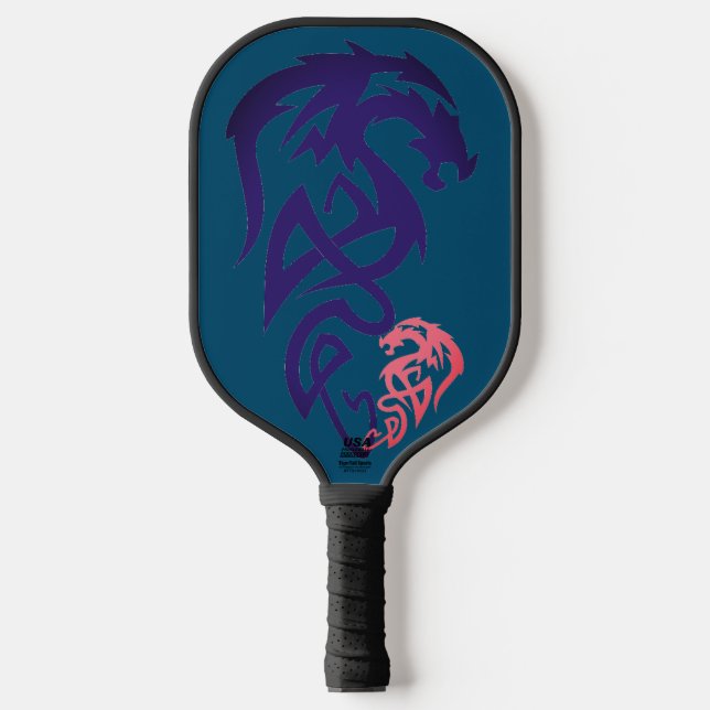 Palas De Pickleball Dragon Pickleball Paddle Set (Anverso)