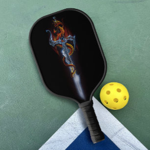 Palas De Pickleball Dragón rojo Sword Fantasy