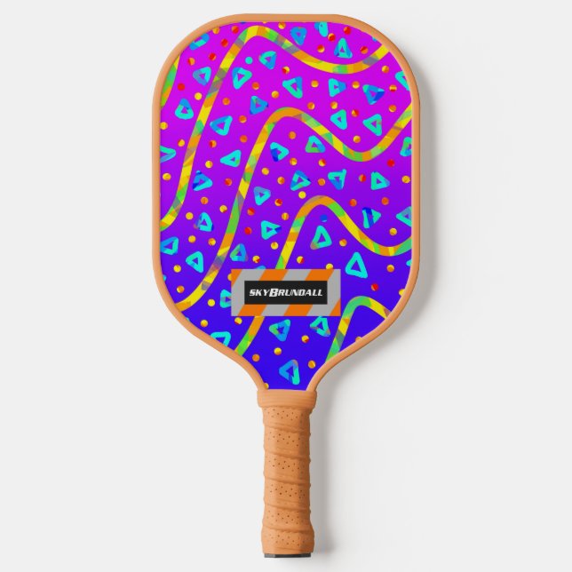 Palas De Pickleball Dream Wave Festival - Cool Candy Rain (Anverso)