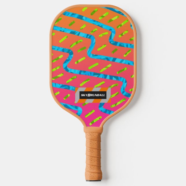Palas De Pickleball Dream Wave Festival - Verano Brillante (Anverso)