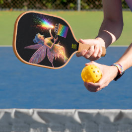 Palas De Pickleball Ducha de novia de hadas finas 