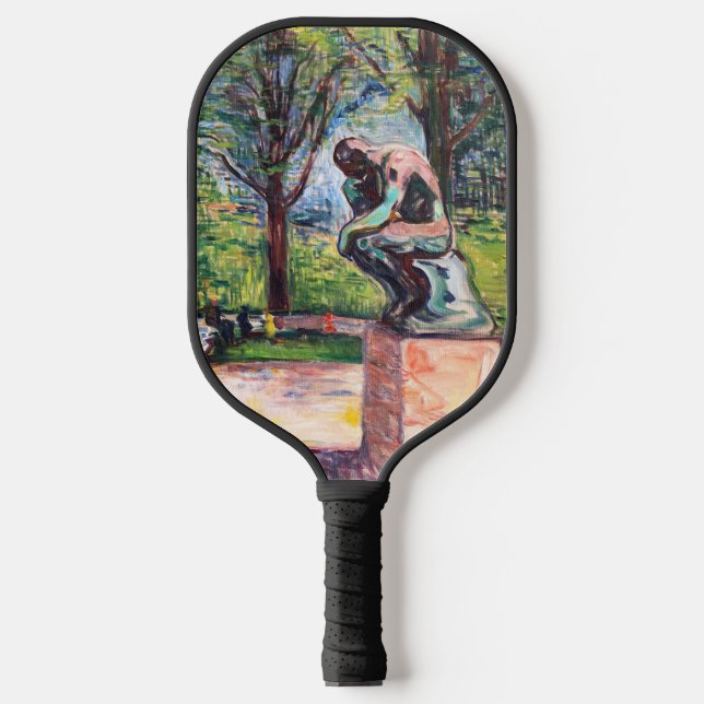 Palas De Pickleball Edvard Munch - El pensador de Rodin (Anverso)
