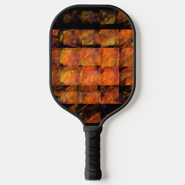 Palas De Pickleball El arte abstracto de la pared (Anverso)