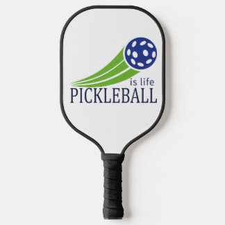 Palas De Pickleball El baloncesto es la vida genial, la pala