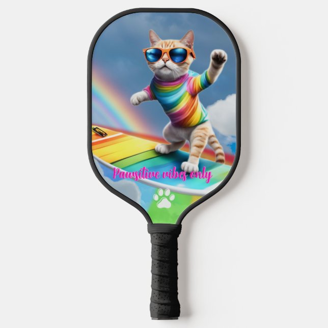 Palas De Pickleball El ciclista arcoiris (Anverso)