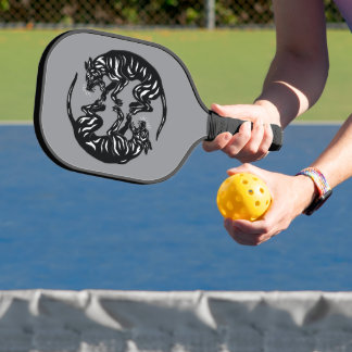 Palas De Pickleball El círculo de Gran Danés atigrado japonés