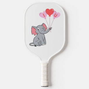 Palas De Pickleball el día de San Valentín lindo te quiero corazón