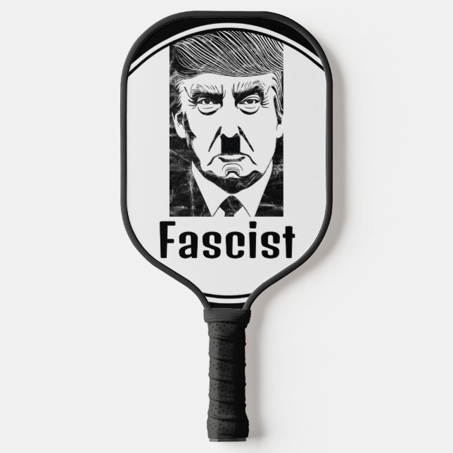 Palas De Pickleball El fascista Trump Pickleball Paddle (Anverso)