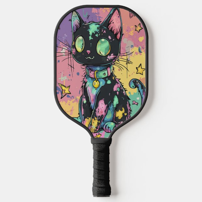 Palas De Pickleball El Gótico Kawaii Pastel Patchwork Gótico Creepy (Anverso)