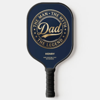 Palas De Pickleball El hombre el mito la leyenda papá texto personaliz