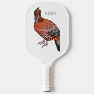 Palas De Pickleball El ilustracion de personalizado de aves de Cabot