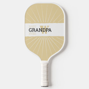 Palas De Pickleball El mejor abuelo de todos los tiempos, Pale Beige,