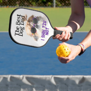 Palas De Pickleball El mejor padre del perro Shih Tzu No el Día del Pa