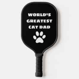 Palas De Pickleball El mejor texto de Personalizado de papá gato del m