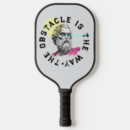 Palas De Pickleball El Obstáculo Es El Camino - Cita De Marcus Aureliu
