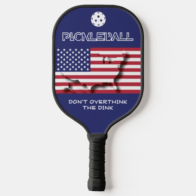 Palas De Pickleball EL patriota americano NO SOBREPIENSA AL DINK (Reverso )