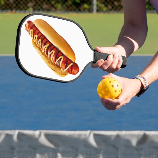 Palas De Pickleball El perro caliente de SlipperyJoe enclavado en un m (in situ)