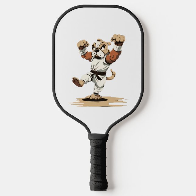 Palas De Pickleball El perro conoce a Karate (Anverso)