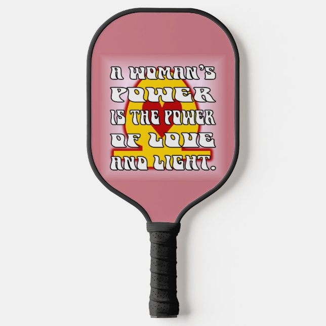 Palas De Pickleball El poder de la mujer (Anverso)