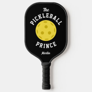 Palas De Pickleball El príncipe de las pelotas tipo divertido amarillo