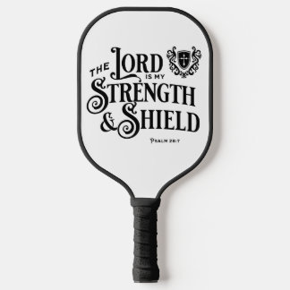 Palas De Pickleball El Señor es mi Fuerza y Escudo Royalty